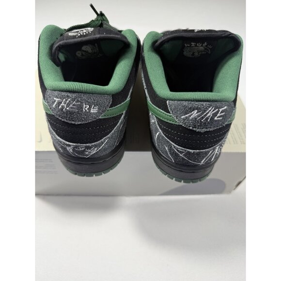 New Nike SB Dunk Low QS There Skateboards Shoes Mens Size 7.5 Black HF7743-001 - Picture 11 of 13